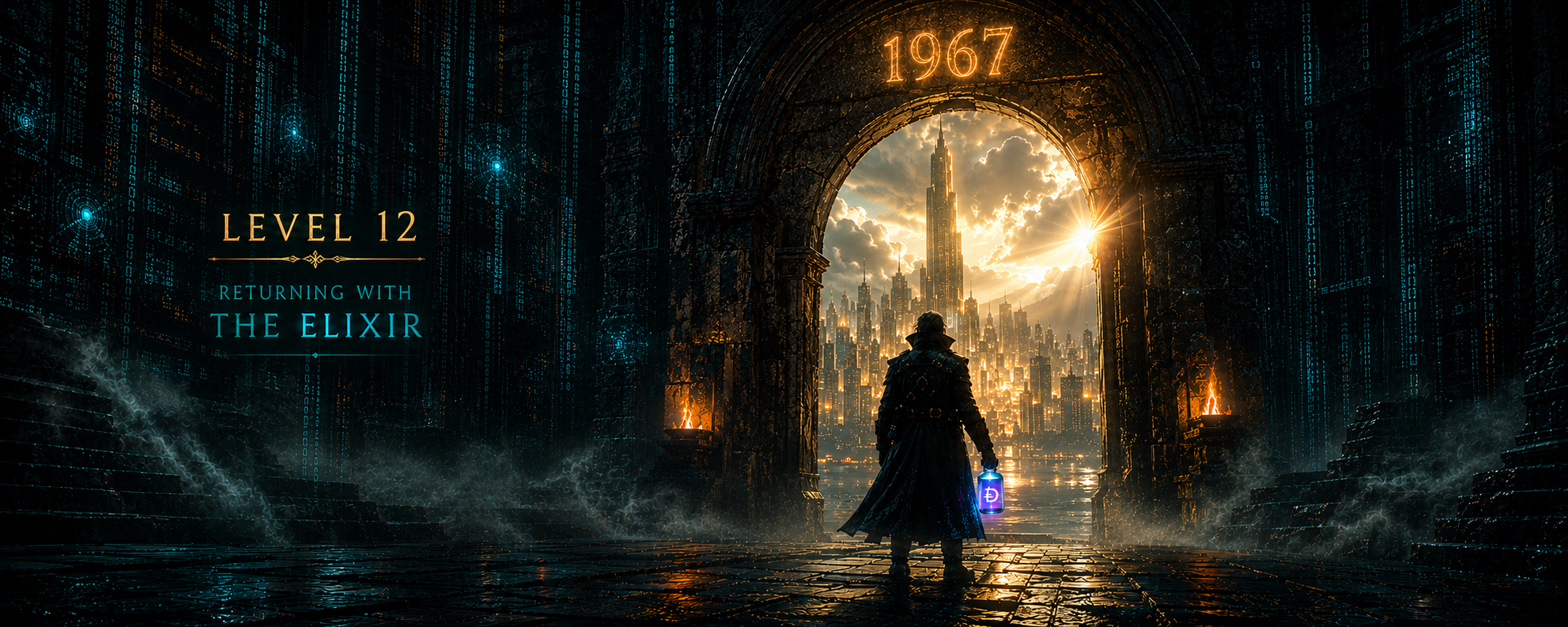 Level 12 — Returning with the Elixir — 1967
